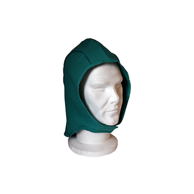 Cagoule de protection pour soudeur demi-épaule avec velcro [la pièce]