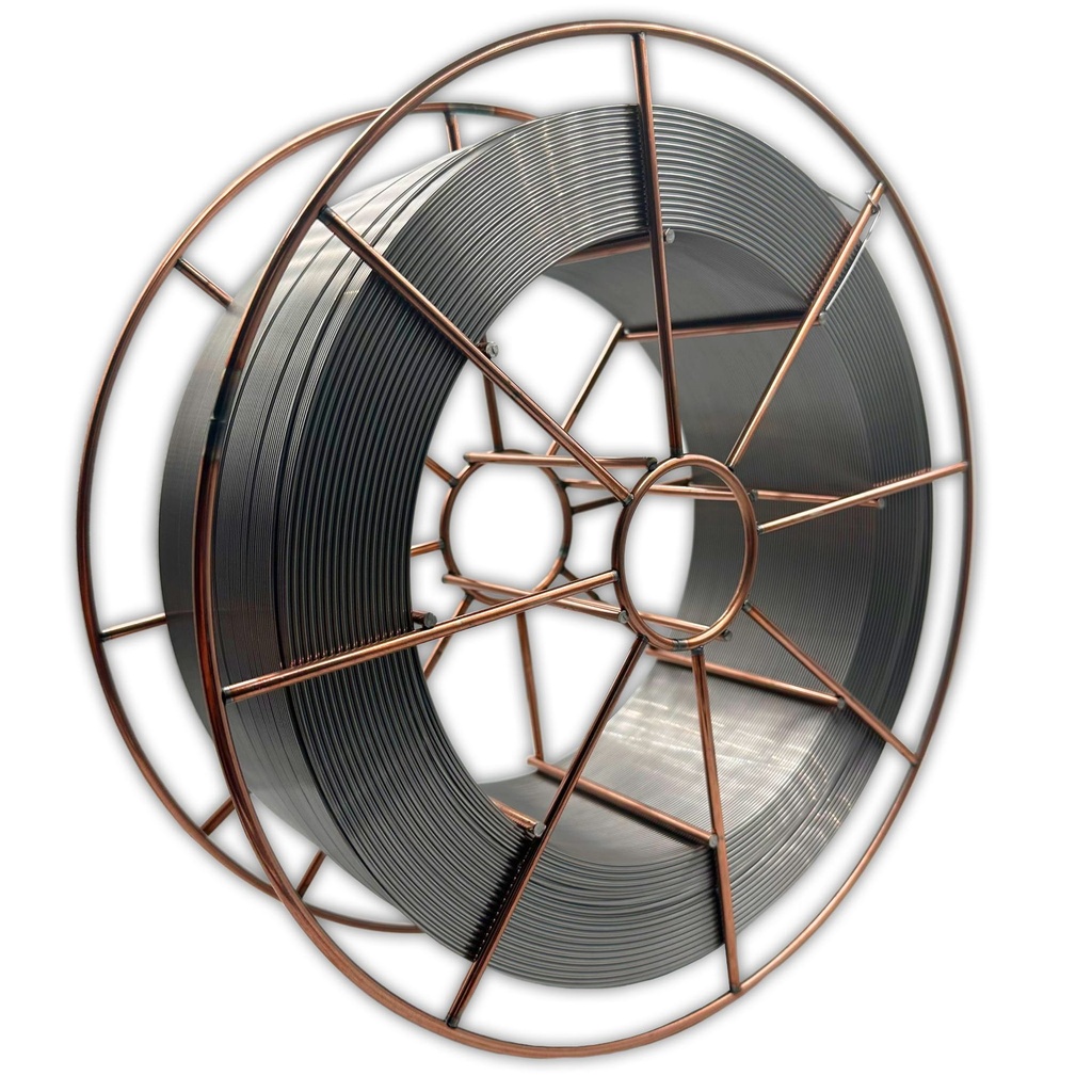 Bobine fil SG2  acier - diamètre 1,0 mm - 300m - poids 15 kg  [la pièce]