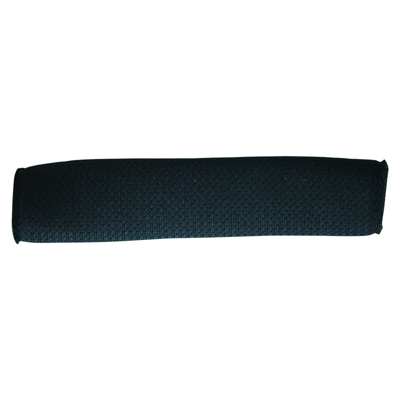Bandeau de sudation universel noir velours et velcro pour serre-tête [le lot de 10]