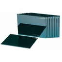 Verres minéraux de soudure teinte  9 - 110 x 90 mm - [lot de 10 pièces]