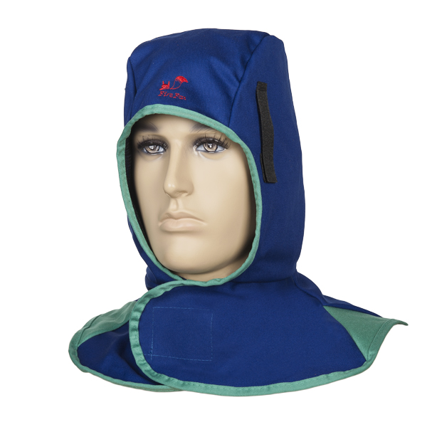 Cagoule demie Epaule de protection pour soudeur en proban anti-feu [la pièce]