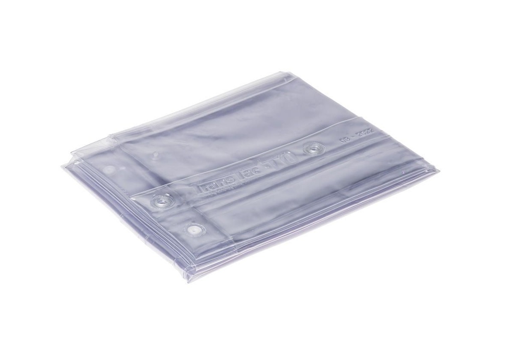 Rideau PVC cristal transparent - dimensions 1600 x 1400 mm [la pièce]