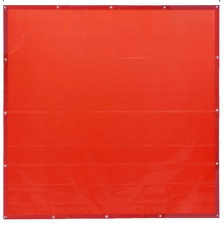 Rideau de soudure Orange - dimensions 2000 x 1400 mm [la pièce]