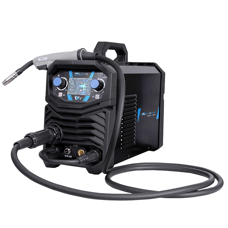 Poste à souder PROPULSE 218DP synergique double pulsé - MIG/MAG, TIG lift, MMA - 200A à 60 % avec dévidoir intégré et alimentation 230V monophasé [la pièce]