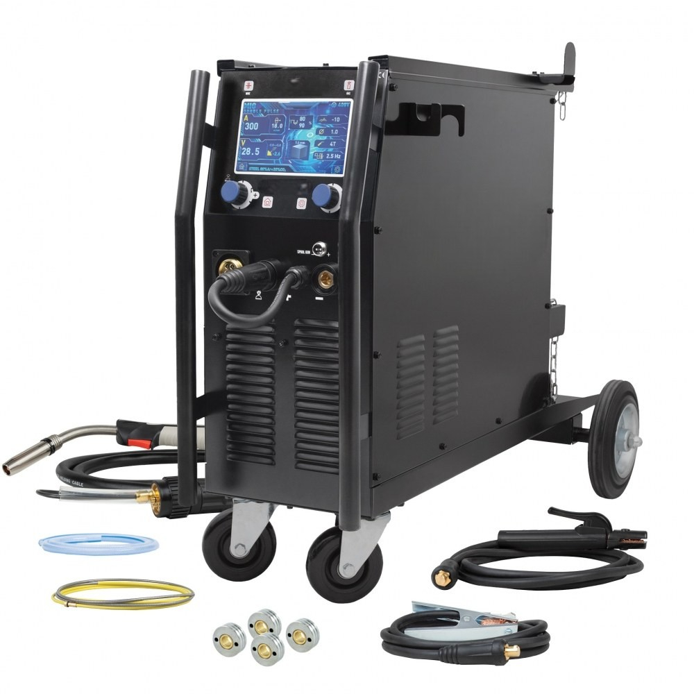 Poste à souder PROPULSE 365 DP compact refroidi eau - MIG/MAG, TIG lift, MMA - 300A à 60 % avec torche MIG MB36 3m, Kit Pince de masse - alimentation 380V triphasé [la pièce]