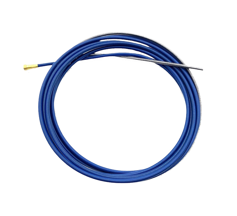 Gaine teflon bleue 3,4 m - fil ø 0,6/0,8 mm - alu/inox [la pièce]