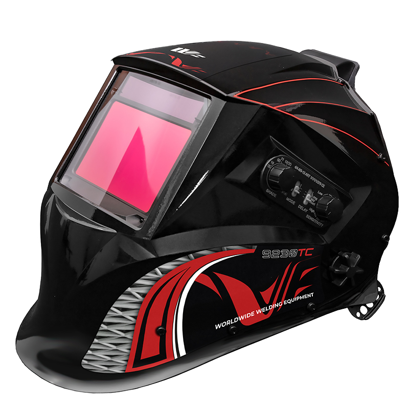 Masque de soudure automatique PROSPAR9230 équipé air - 4 capteurs, teinte variable din 4-8 / 9-13, filtre true color, 100x65 mm, classe optique 1/1/1/1, garantie 2 ans [la pièce]