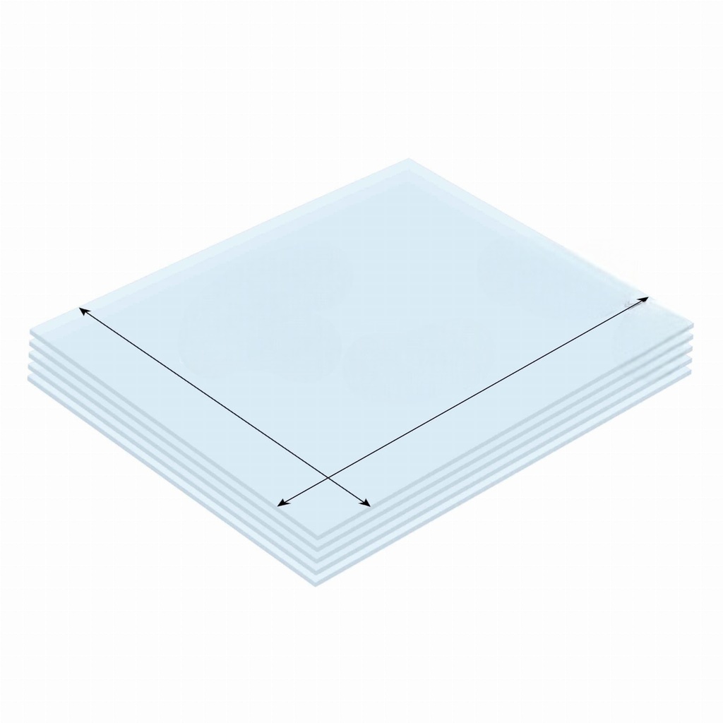 Ecrans polycarbonates 103 x 53 mm adaptables surmasques SPEEDGLASS 3M - [lot de 5 pièces]