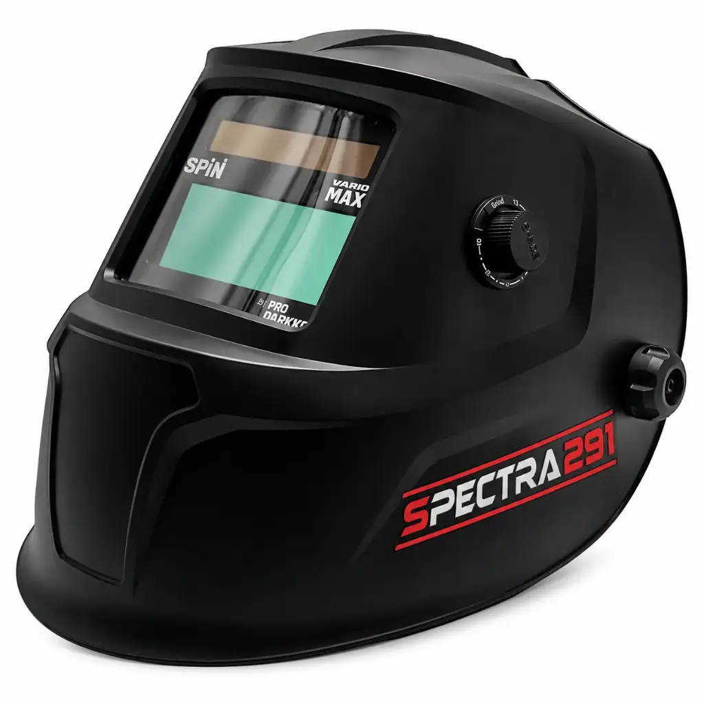 Masque de soudure Electrooptique SPECTRA 291 - 2 CAPT - RÉGL EXTERIEUR - 4/9-13 - 1/1/1/2- GARANTIE 5 ANS