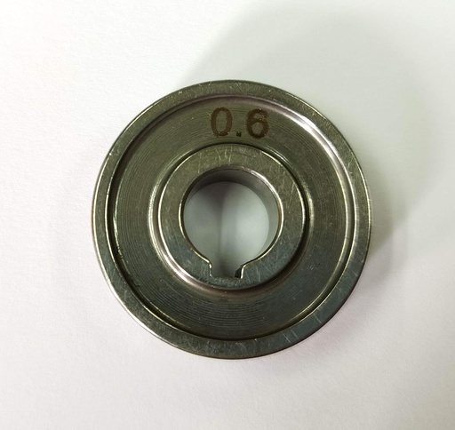 [GAL39172WWEG] GALET 0,6/0,8MM SOUDURE ACIER POUR DIGYMIG205 (L'UNITÉ)