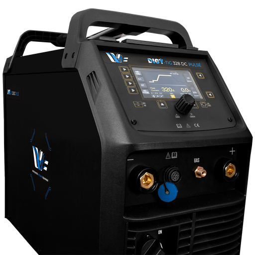 [POS24100WWEP] Poste à souder PROTIG 328DC pulsé  -SOURCE SEULE- TIG/MMA 320A à 60 % refroidi air avec torche TIG18 4m, Kit Pince de masse 3m, chariot 4 roues et adaptateur 12 pin - alimentation 380V triphasé [la pièce]