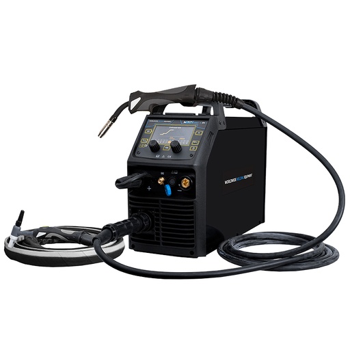 [POS41000WWEP] Poste à souder MULTYPRO 4 en 1 - MIG/MAG, TIG AC/DC HF, MMA 200A à 30 % avec torches MIG15 3m et TIG17  4m, Kit Pince de masse 3m, Kit porte électrode 3m et adaptateur 12 pin - alimentation 230V monophasé [la pièce] - Garantie 2 ans