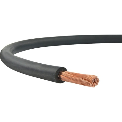 [CAB42100WWEC] Cable de soudage en caoutchouc cuivre 25mm² - 230A à 60% - [le ml]