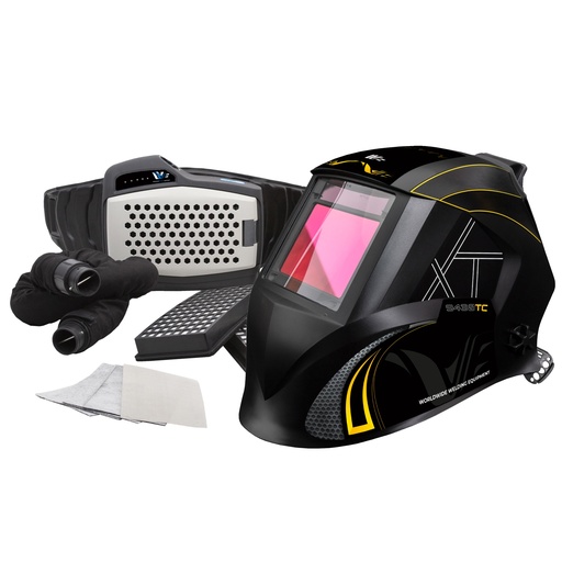 [MAS48400WWEM] Masque de soudure automatique PROSPAR9430 avec ventilation assisée PROFLOW  - 4 capteurs, teinte variable din 4-8 / 9-13, filtre true color, 100x73 mm, classe optique 1/1/1/1, garantie 2 ans [la pièce]