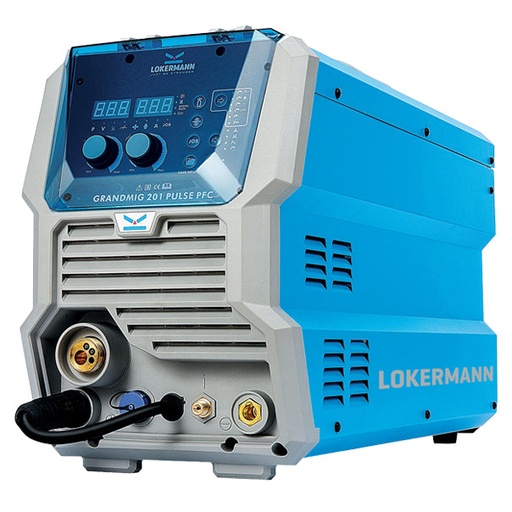 [POS-GRANDMIG201PULSE] Grand MIG 201 PULSE PFC LOKERMANN - 200A - 230 V
