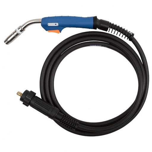 [TMW-25MASTER04M] Torche MIG/MAG 25 MASTER - longueur 4m - refroidissement air, 230A CO2, fil ø 0.8-1.2mm [la pièce]