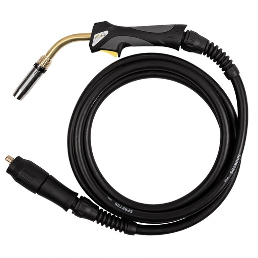 [TMW-25PRO04M] Torche MIG/MAG 25 PRO - longueur 4m - refroidissement air, 230A CO2, fil ø 0.8-1.2mm [la pièce]