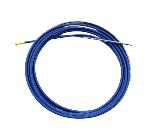 [GAI-TEFLON060854M] Gaine teflon bleue 5,4 m - fil ø 0,6/0,8 mm - alu/inox [la pièce]