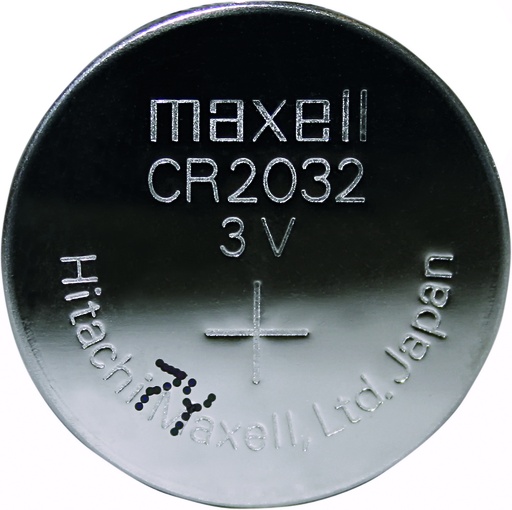 [PILE-CR2032] Pile bouton CR2032 en blisters individuels [la pièce]