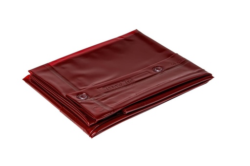 [RID-1400OR] Rideau de soudure Orange - DIN EN ISO 25980 - dimensions 1400 x 1400 mm (Prévoir 7 anneaux par rideau) - [la pièce]