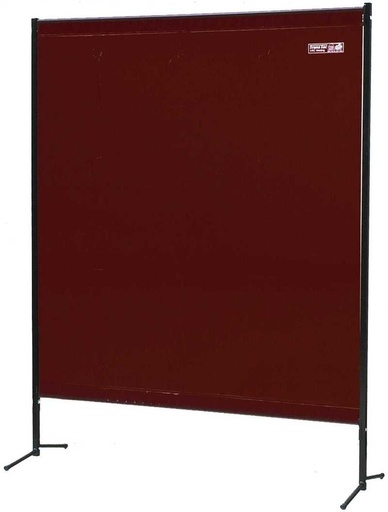 [ECR-ECO1500BR] Ecran PROECO 1500 - Orange - DIN EN ISO 25980-rideau tendu Epaisseur 0,4 mm - hauteur 1870 mm x largeur 1465 mm [la pièce]