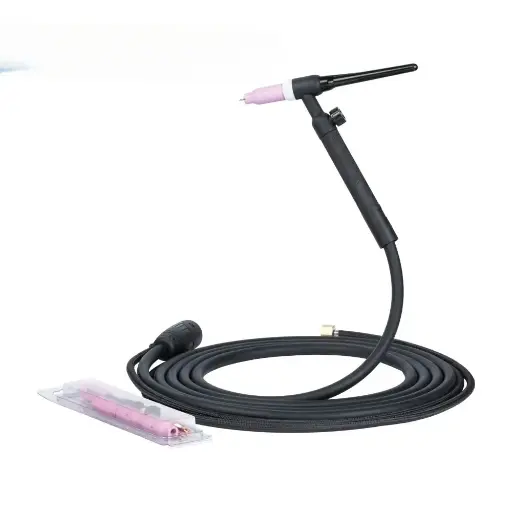 [TTW-17VMASTER-4M] Torche TIG 17 MASTER à Valve- longueur 4m, refroidissement air, 150A DC/115A AC, ø Electrode 0.5-3.2mm [la pièce]